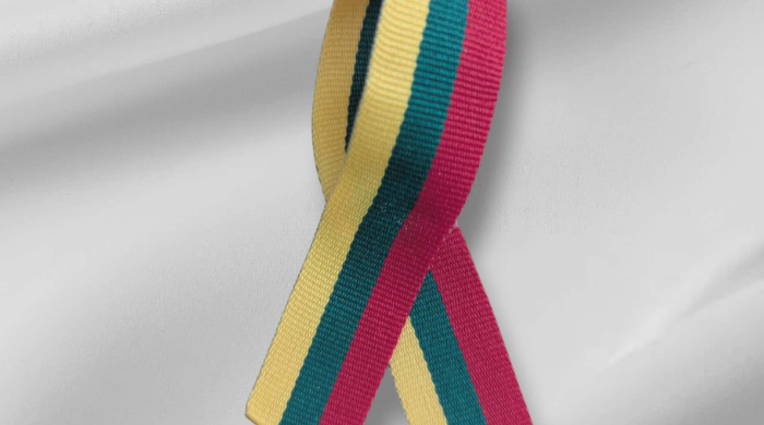 Gaminame trispalves seges  tautiniais motyvais 