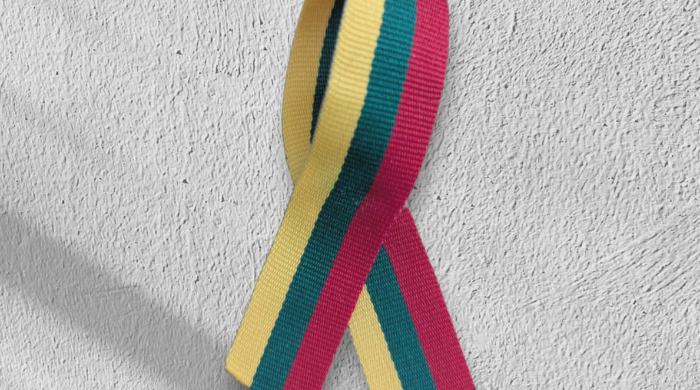 Gaminame trispalves seges  tautiniais motyvais 