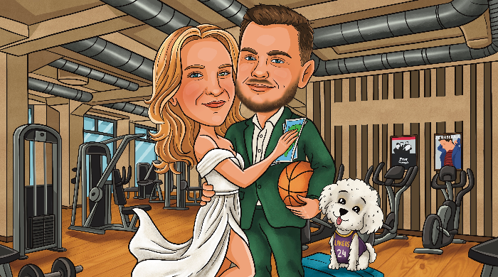 Sukursiu unikalią, personalizuotą karikatūrą pagal jūsų pageidavimus 