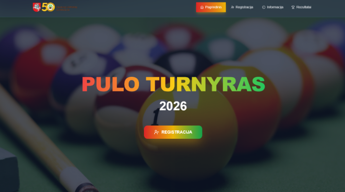 Sukursiu jums el. svetainę.