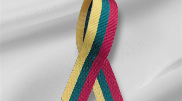 Gaminame trispalves seges  tautiniais motyvais 